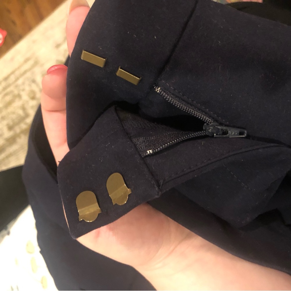 Loft Navy Slacks - Picture 4 of 6